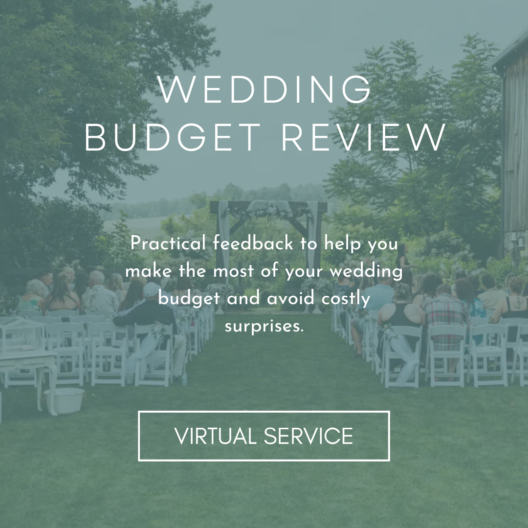 Wedding Budget Review