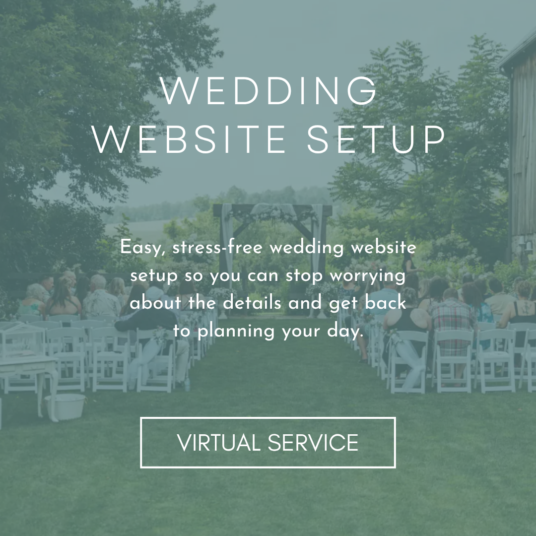 Wedding Website Setup