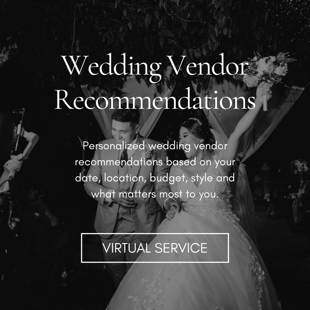 Wedding Vendor Recommendations