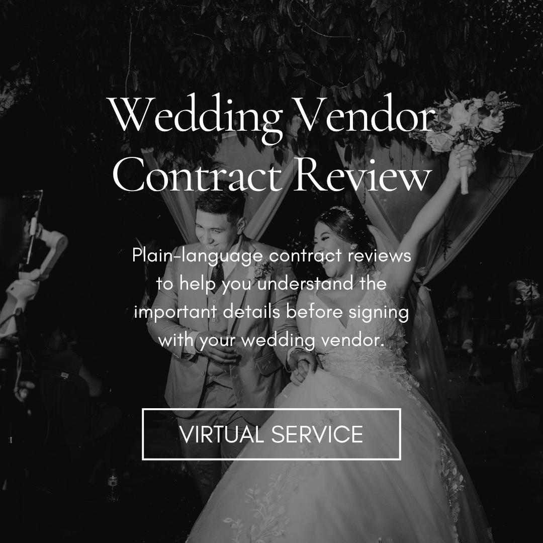 Wedding Vendor Contract Review