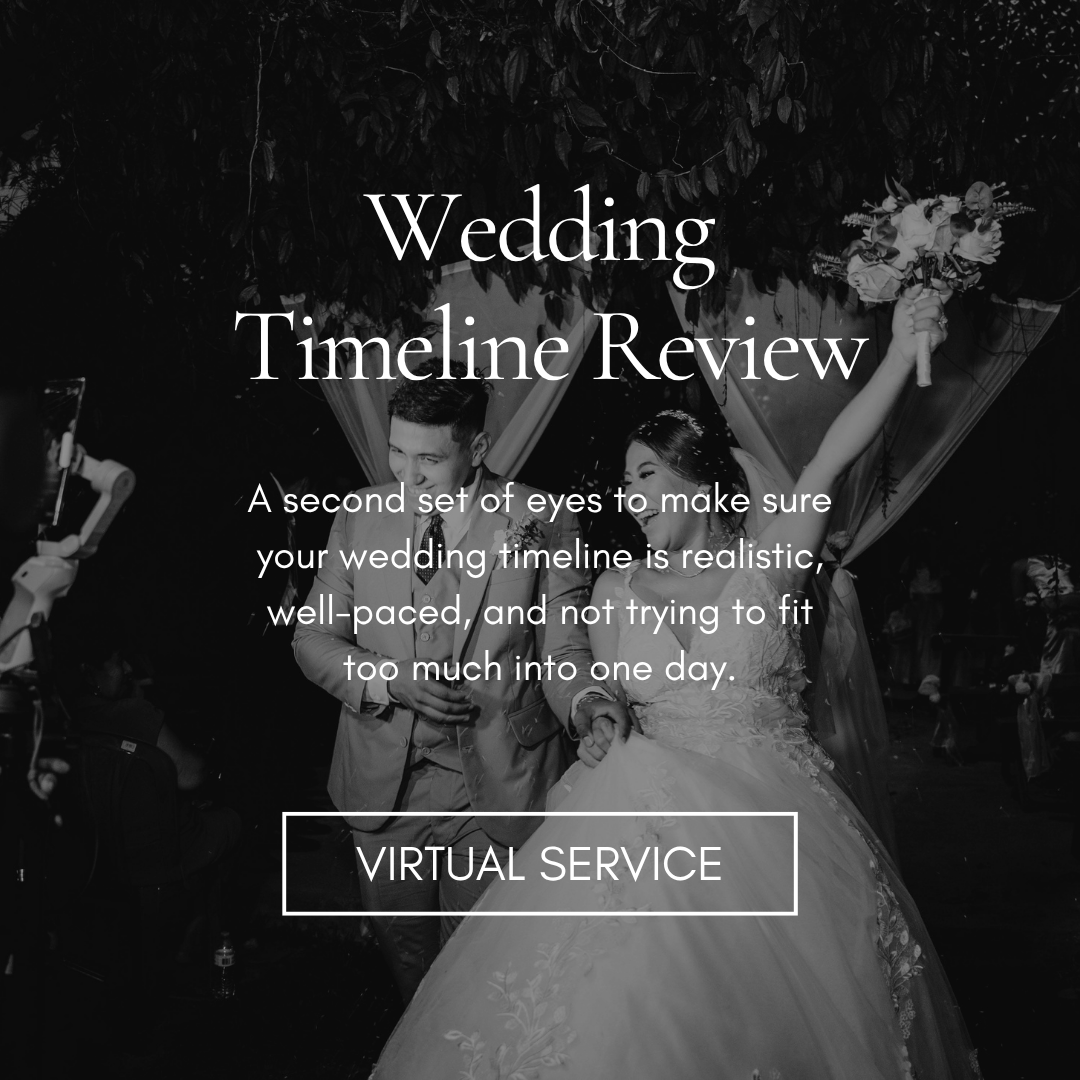 Wedding Timeline Review